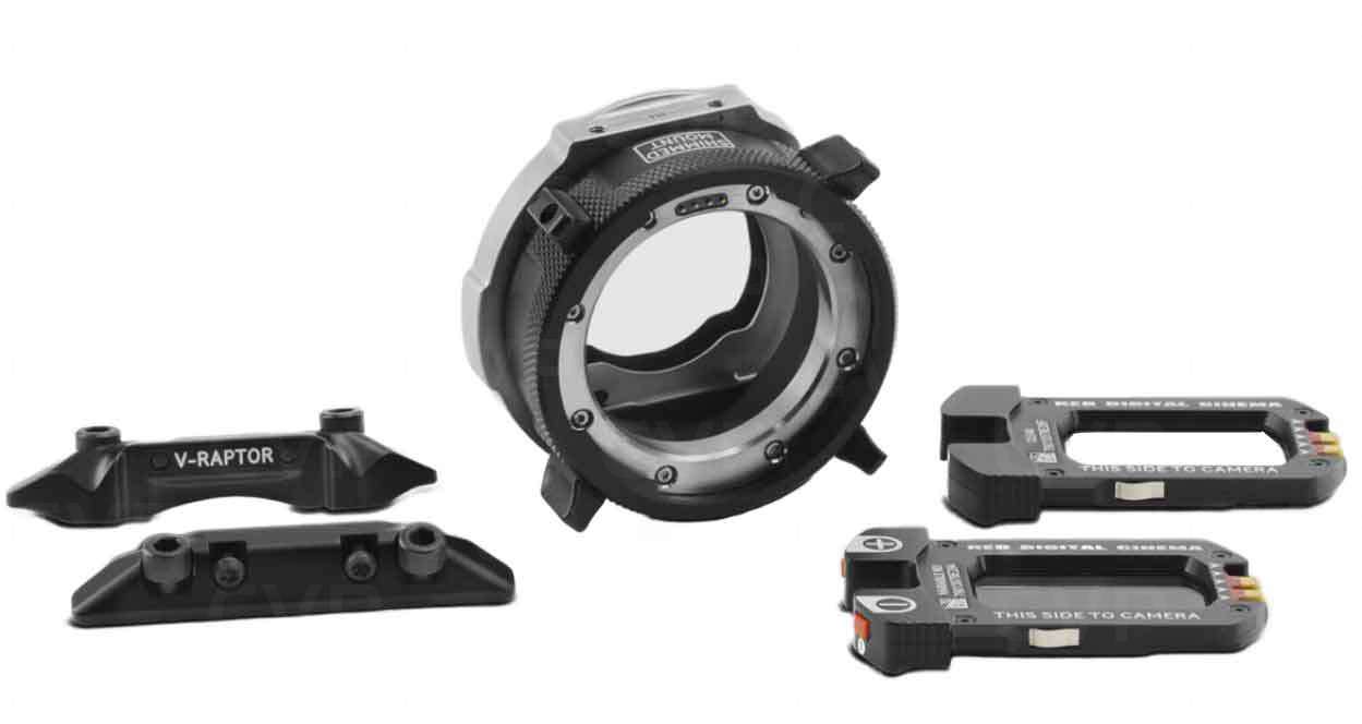 RED V-RAPTOR XE RF Mount camera in Cine Essentials Pack configuration
