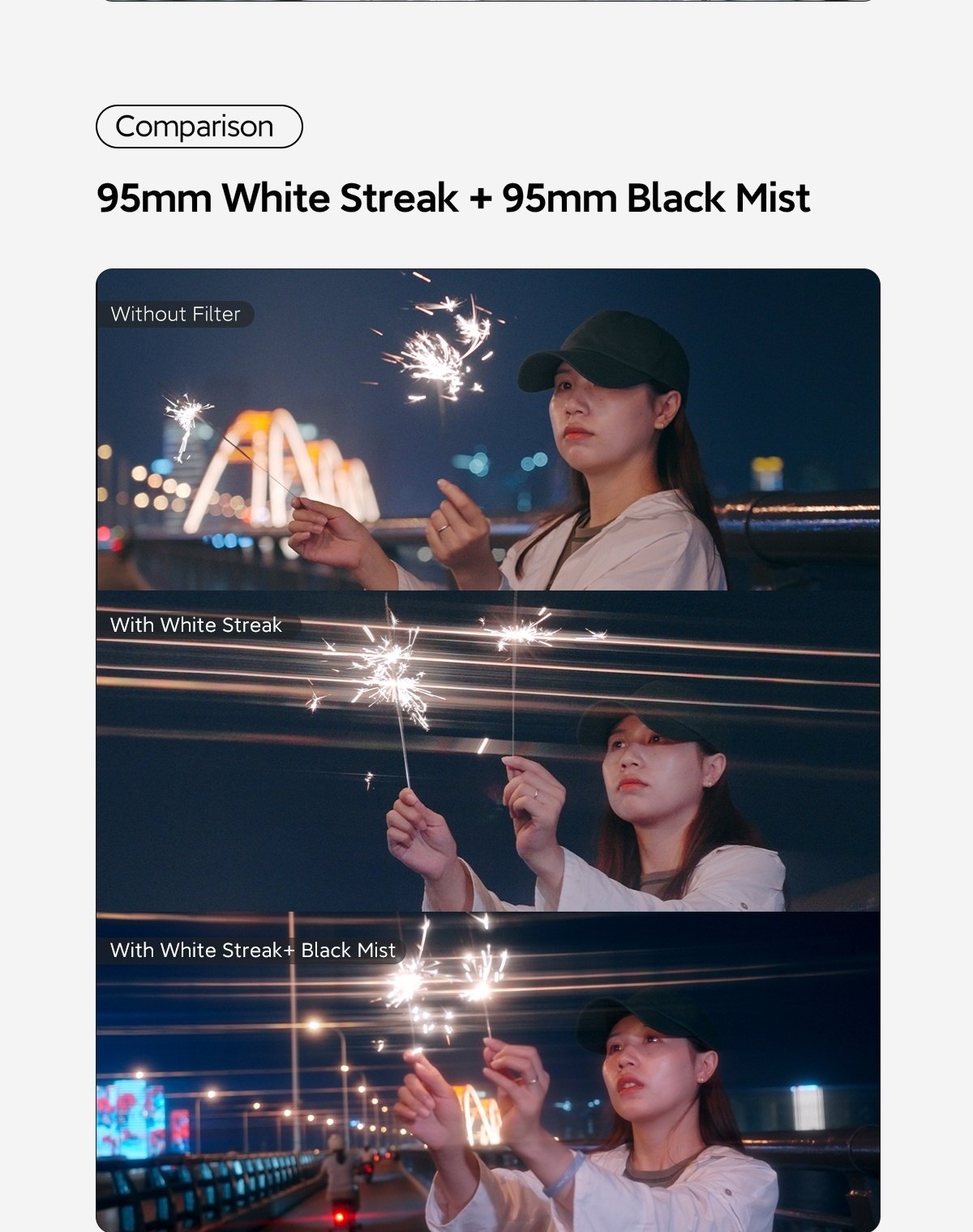 Comparison: White Streak and Black Mist