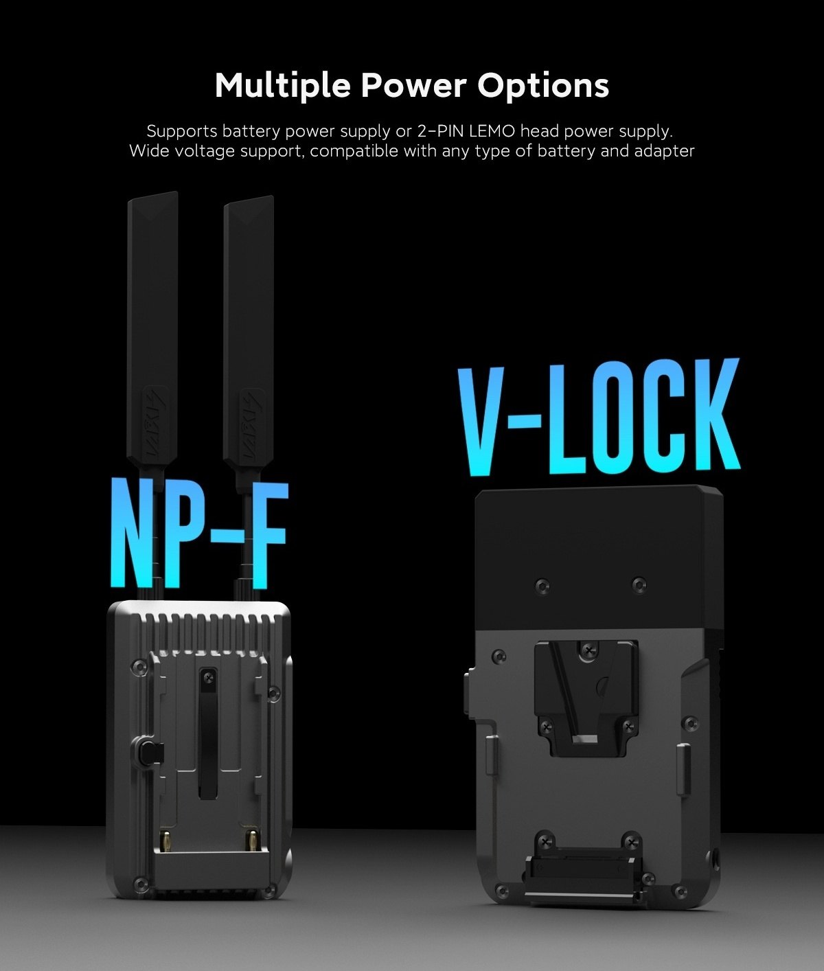 Multiple power options