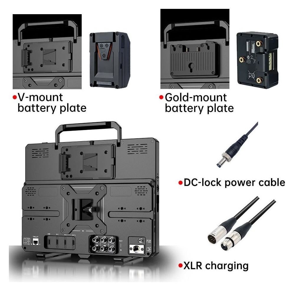 Desview OL14 – Multiple power options – anytime, anywhere