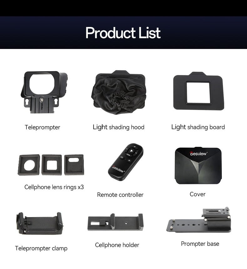 Accessories in the box