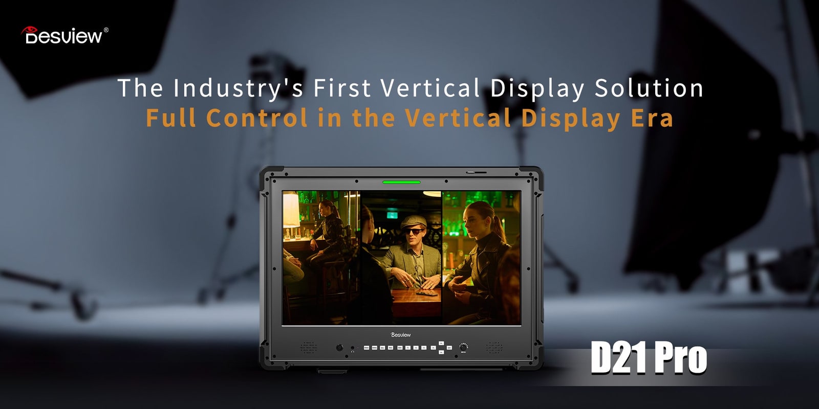 Desview D21 Pro – broadcast monitor for the vertical display era