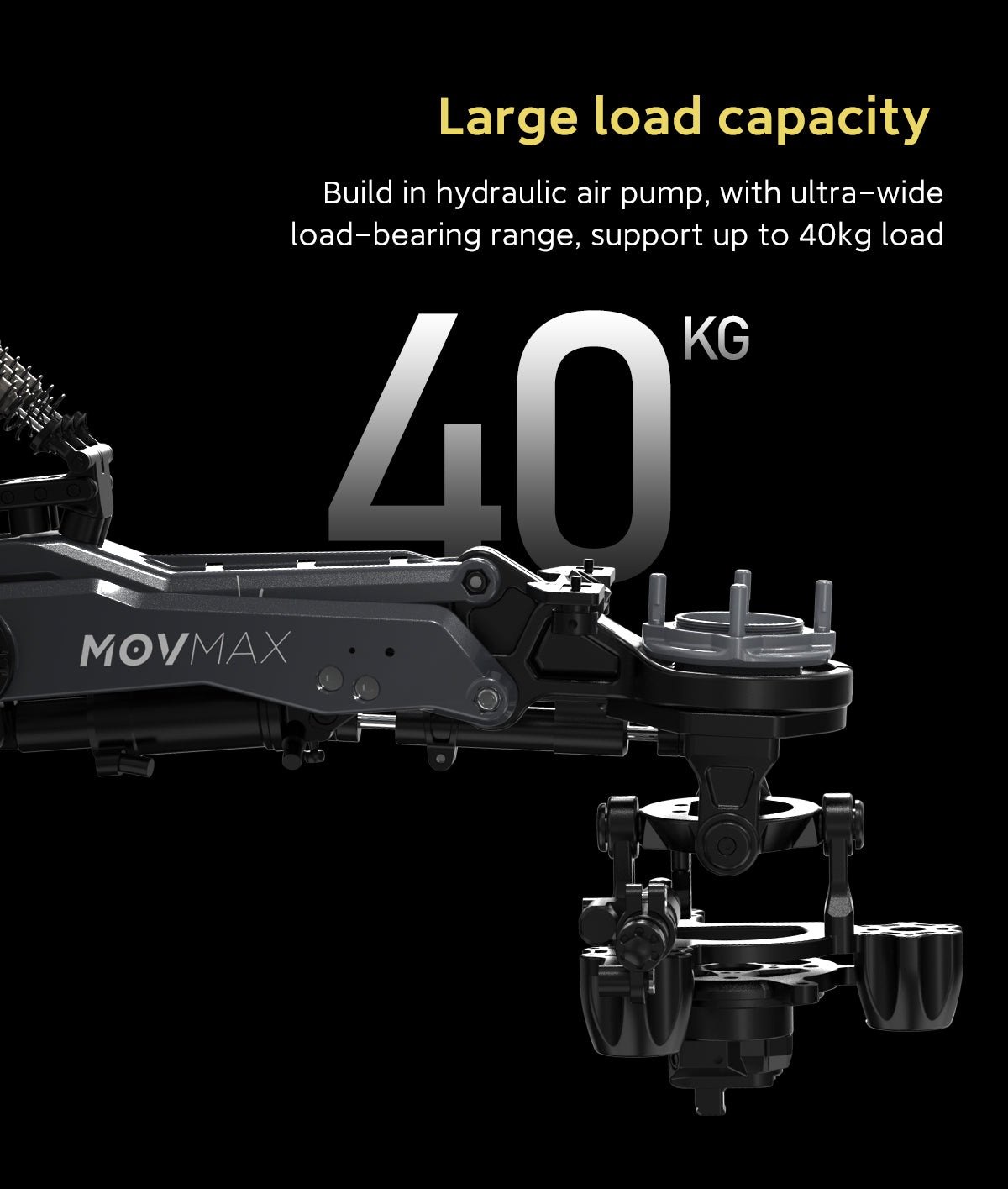 Payload up to 40 kg