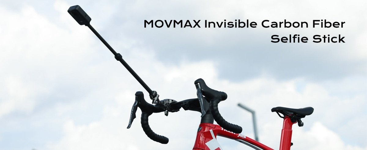 Invisible carbon fibre selfie stick