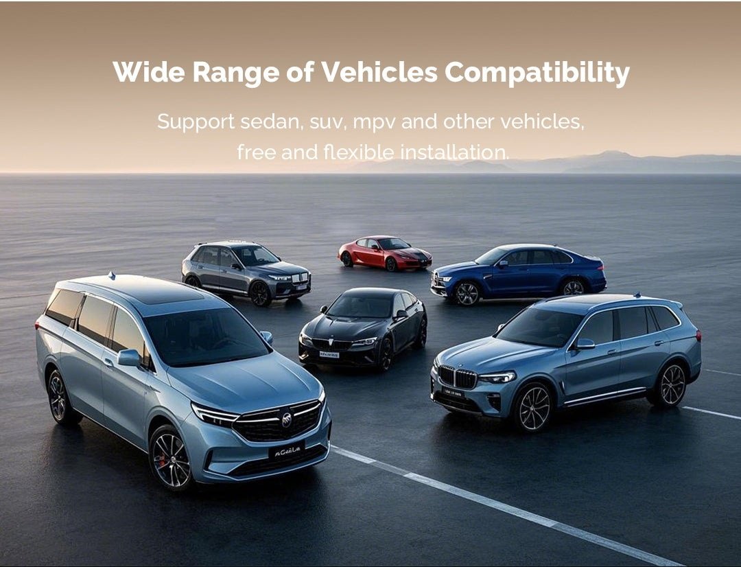 For a wide range of vehicles
