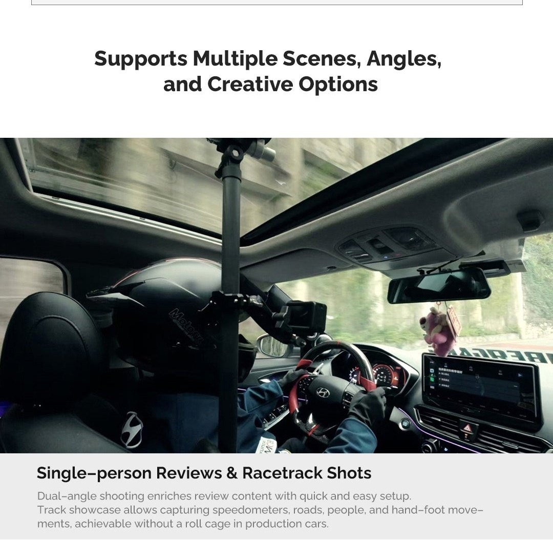 Reviews and racetrack shots