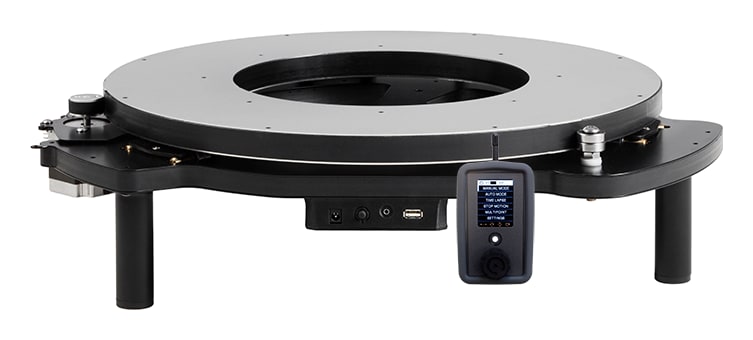 A turntable that carries 150 kg