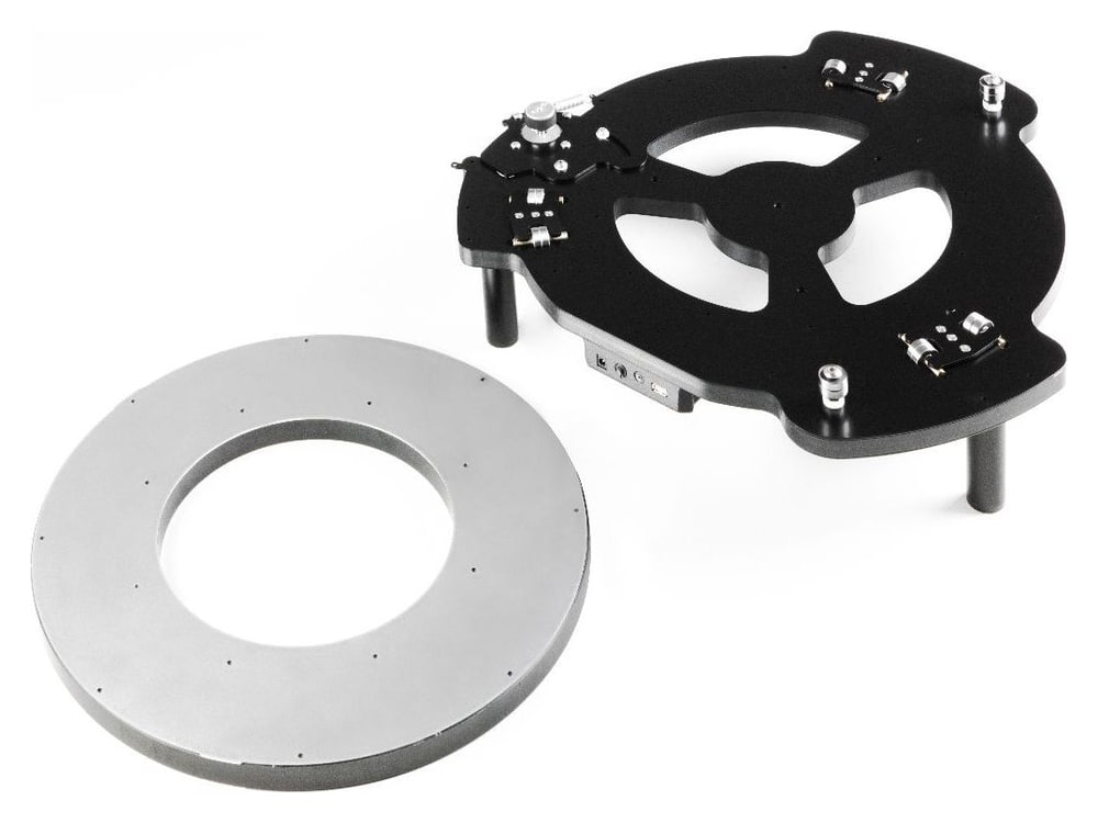 A turntable that carries 150 kg – Solid construction
