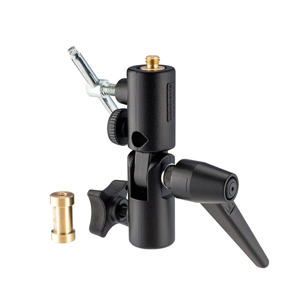 Manfrotto 026 Lite-Tite swivel adapter with supplied studs