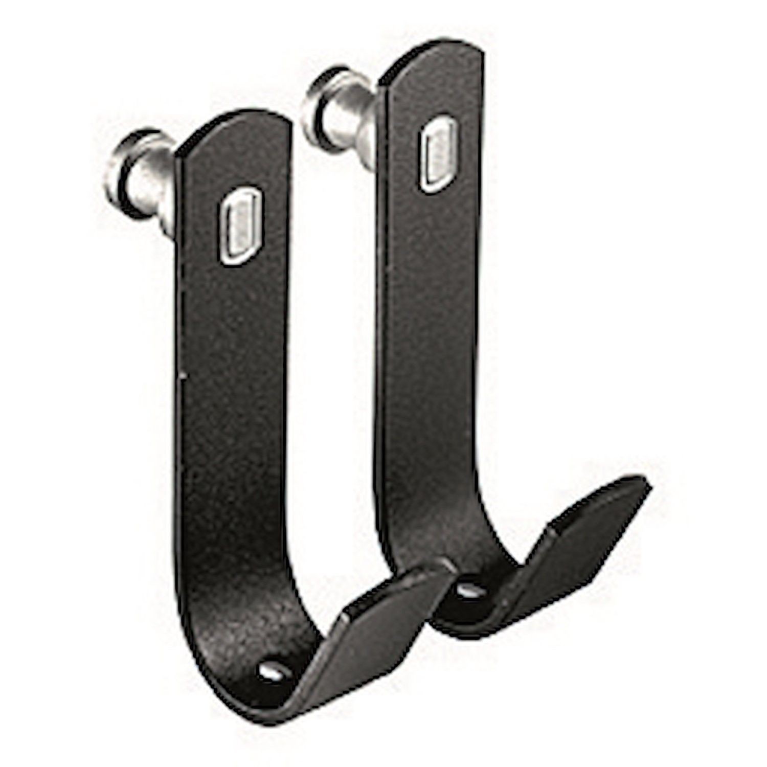 Exact pair of black Manfrotto 176 mini U-hooks