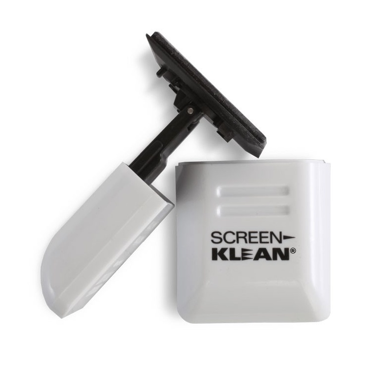 White LensPen ScreenKlean SDK-1 with its cleaning pad and protective cover