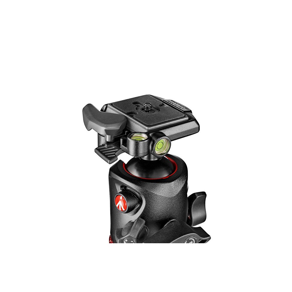 Vodováhy a ovládací prvky hlavy Manfrotto MHXPRO-BHQ2