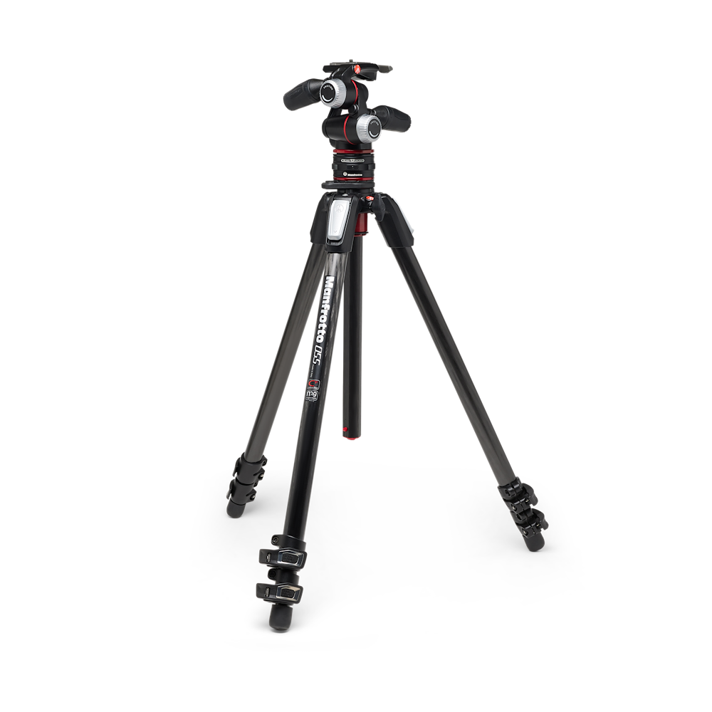 Manfrotto MK055CXPRO33WQR carbon tripod kit