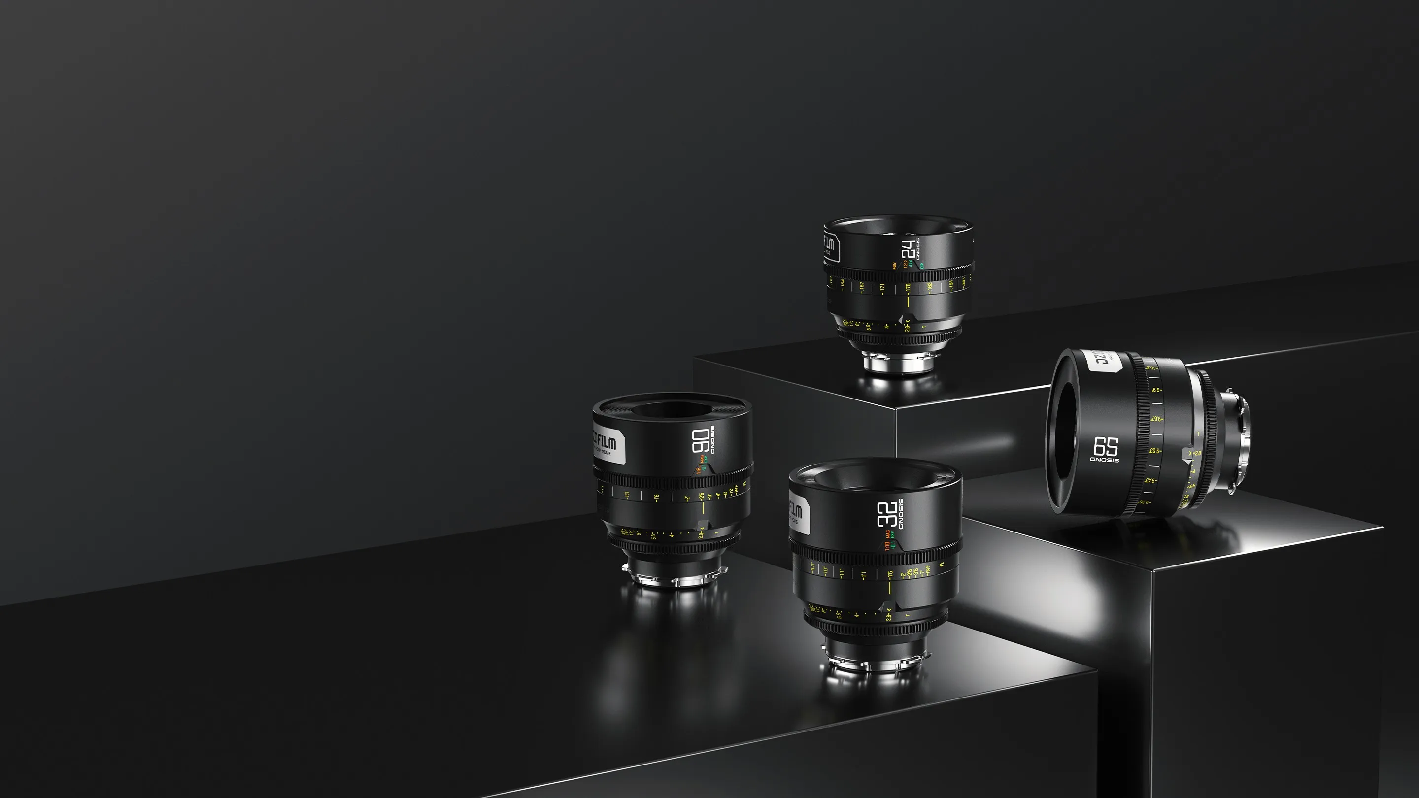 DZOFilm Gnosis 24, 32 and 65mm macro lens set