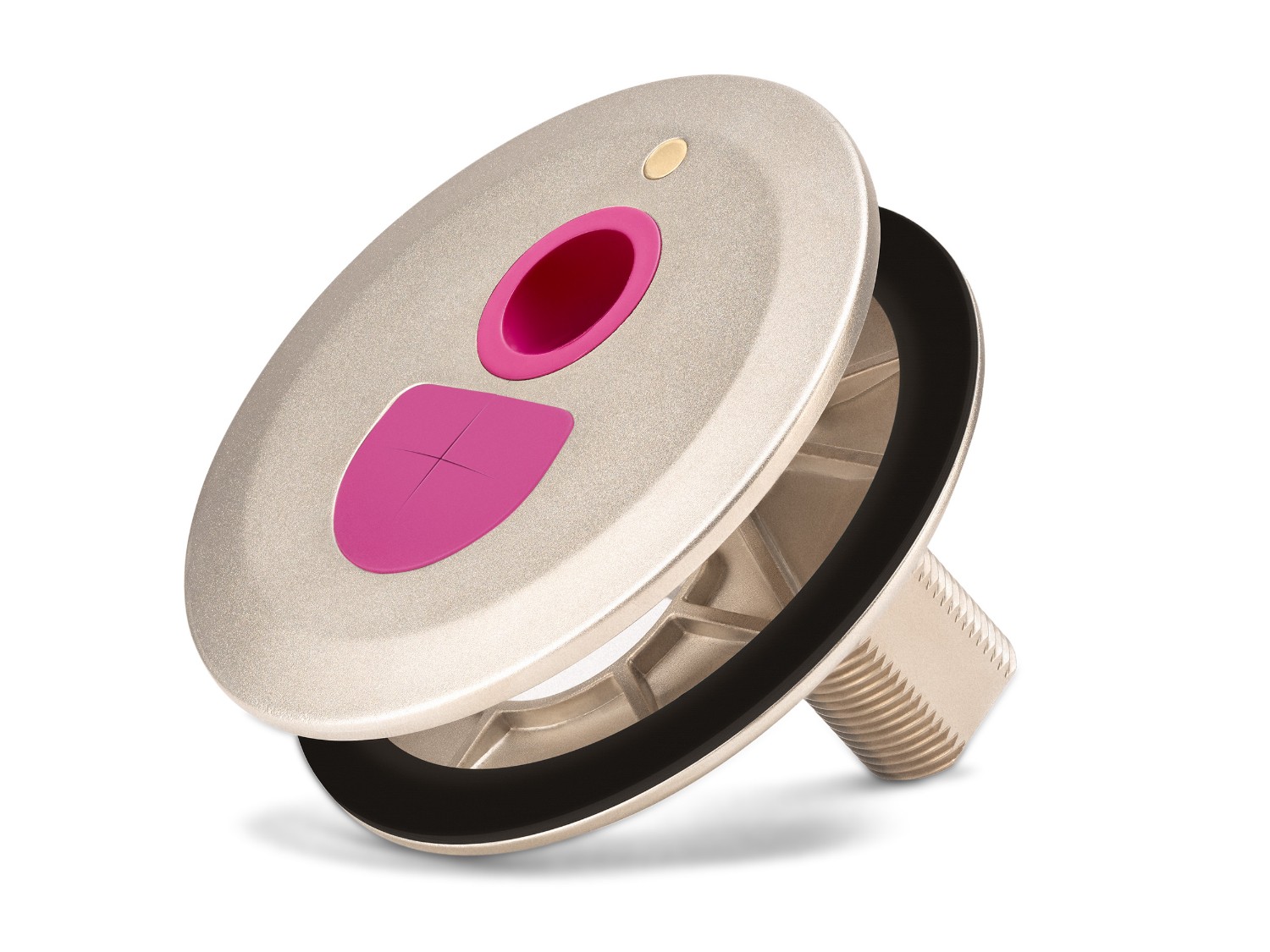 Threaded desk mount supplied with the pink RØDE PSA1+