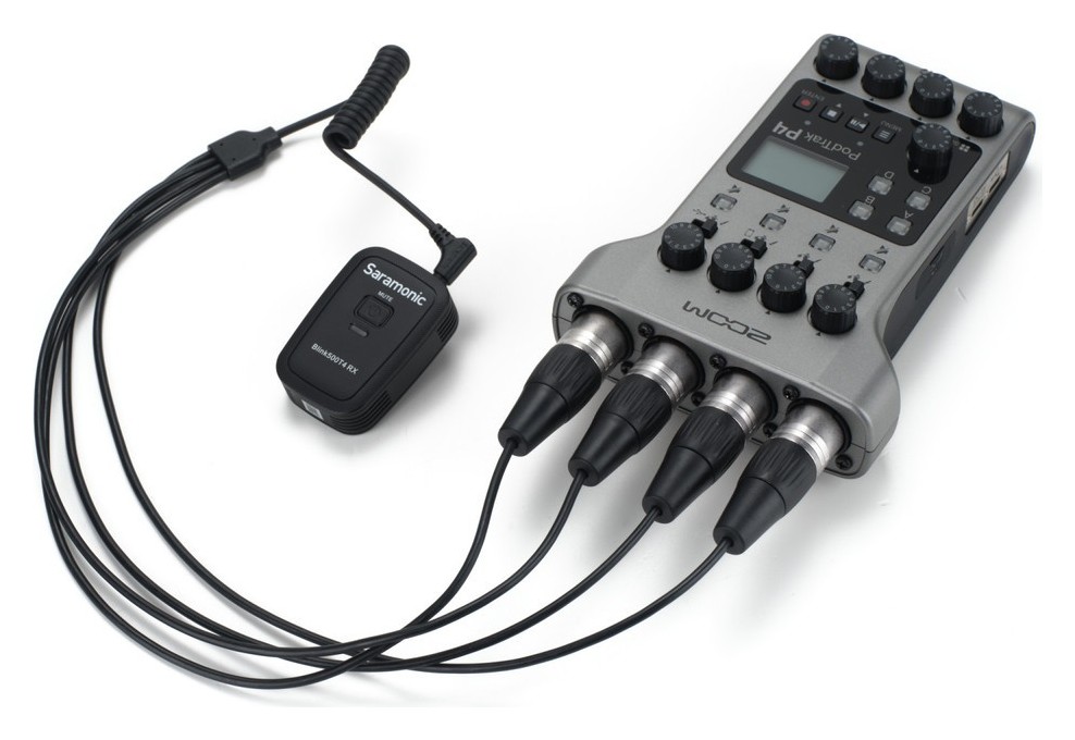 Saramonic SR-C2026 – A four-person conversation into a recorder