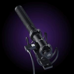 Included locking USB-C cable for the Atomos StudioSonic Shotgun microphone