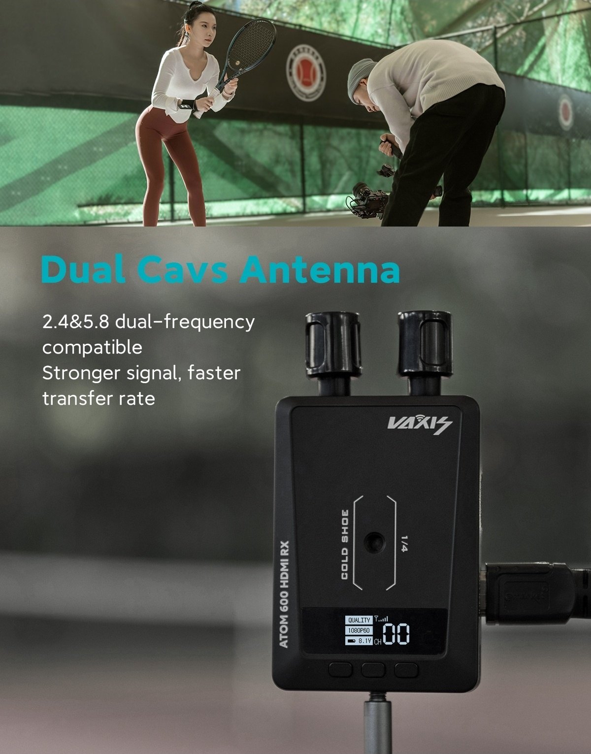 Dual Cavs antenna