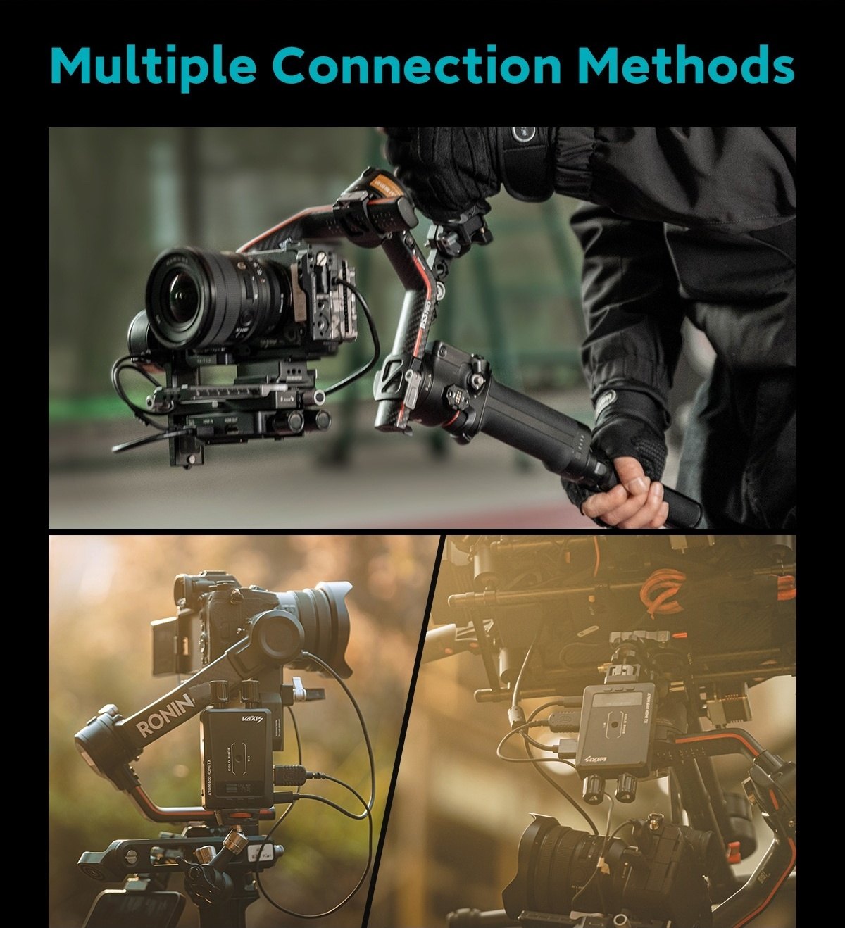 Multiple connection methods