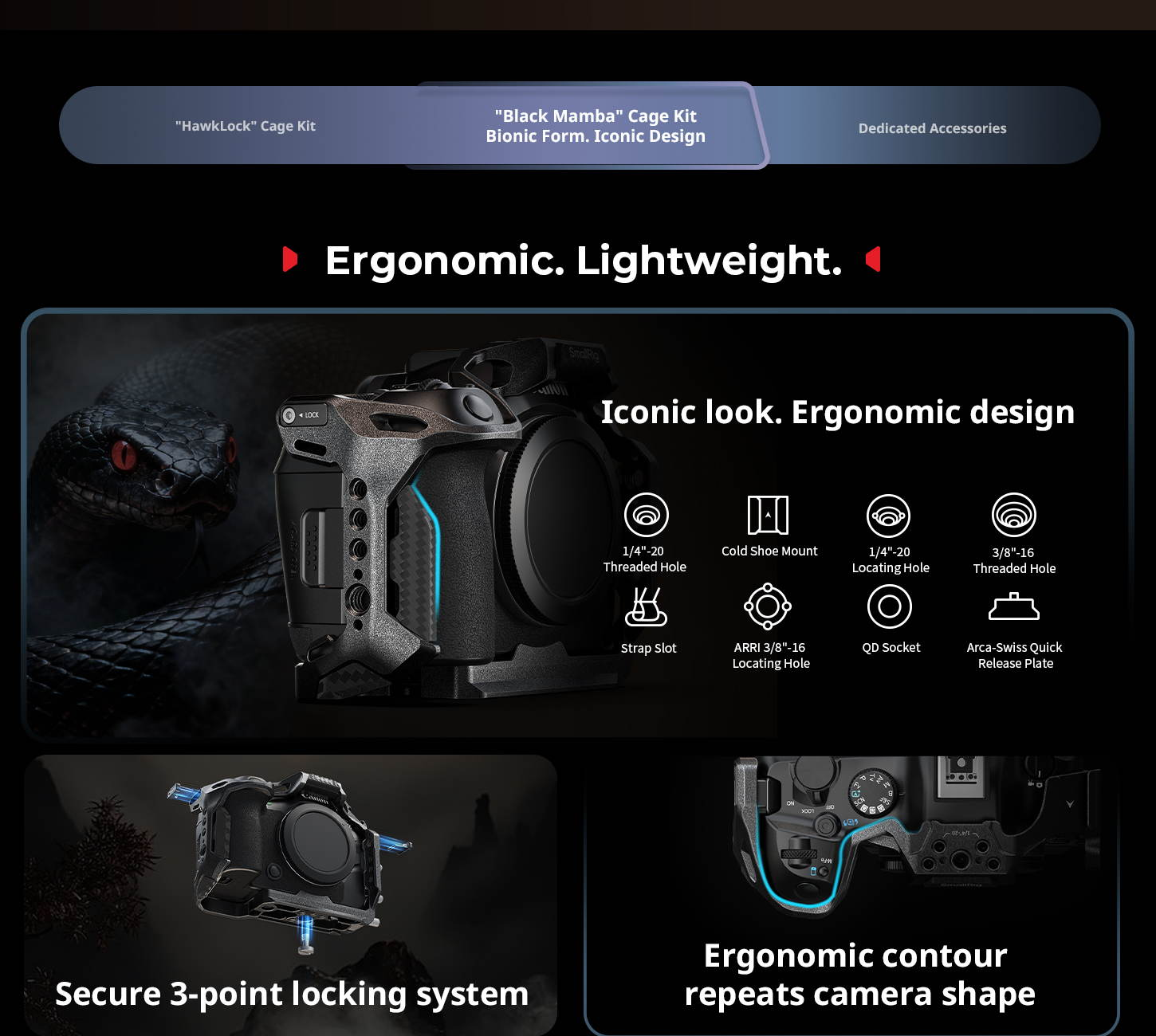 SmallRig Canon R6 family – 6/8