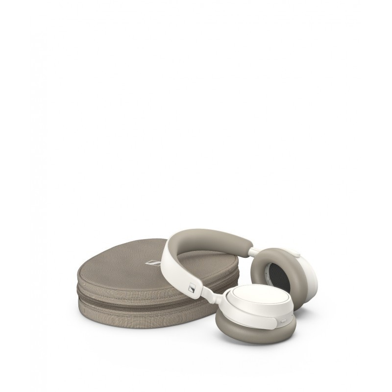Front view of Sennheiser ACCENTUM Plus Wireless in White