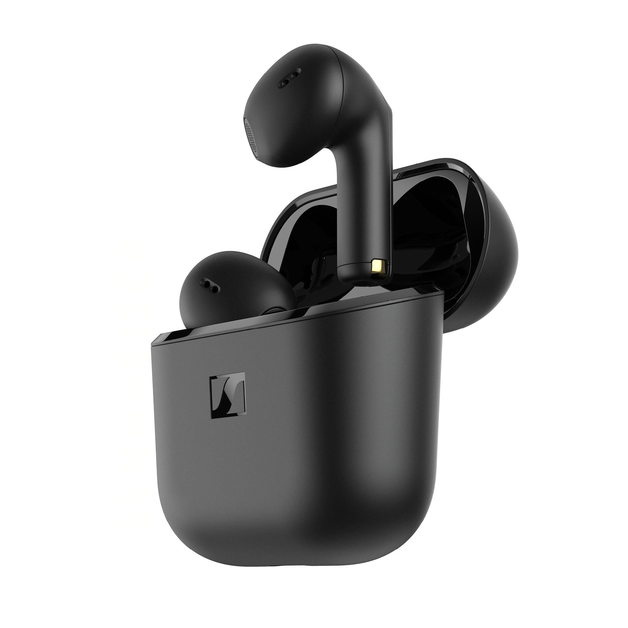 Black ACCENTUM OPEN earbuds detail