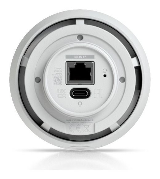 Ubiquiti UniFi Protect G6 Pro Bullet, white – One PoE+ cable, audio and microSD