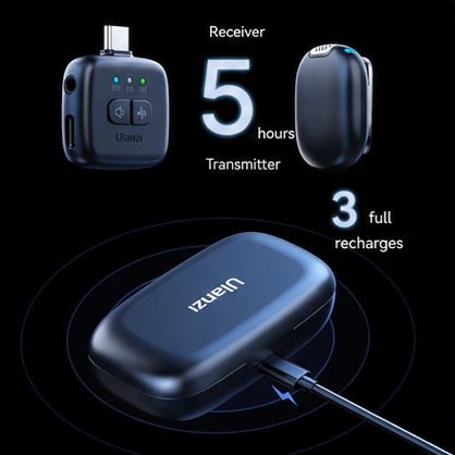 Five hours per charge