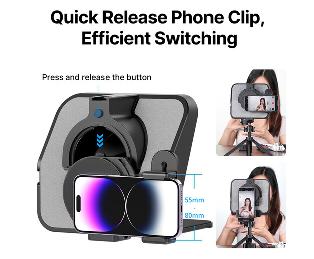 Clean image and an expandable rig