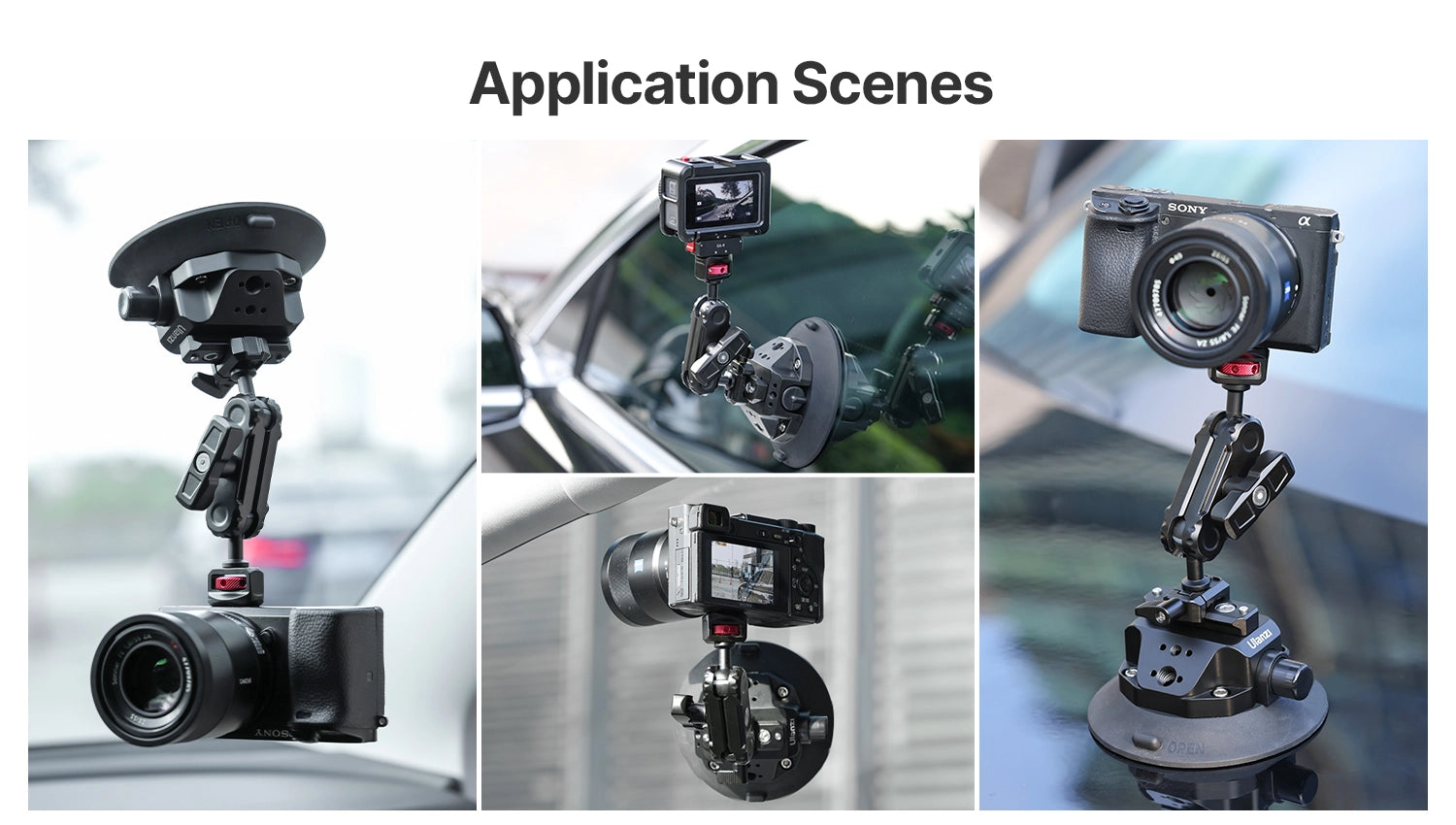 Ulanzi SC-02 Strong Suction Cup Mount 4.5″