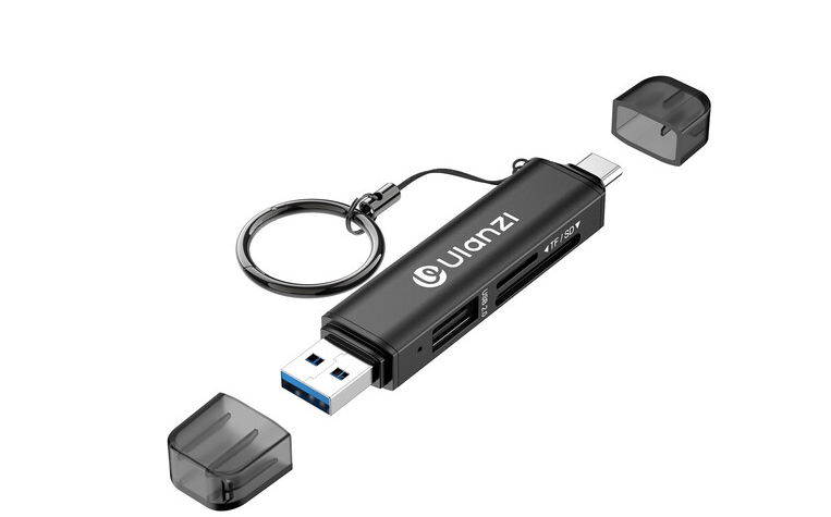 Ulanzi CR1 sloty pro SD a microSD