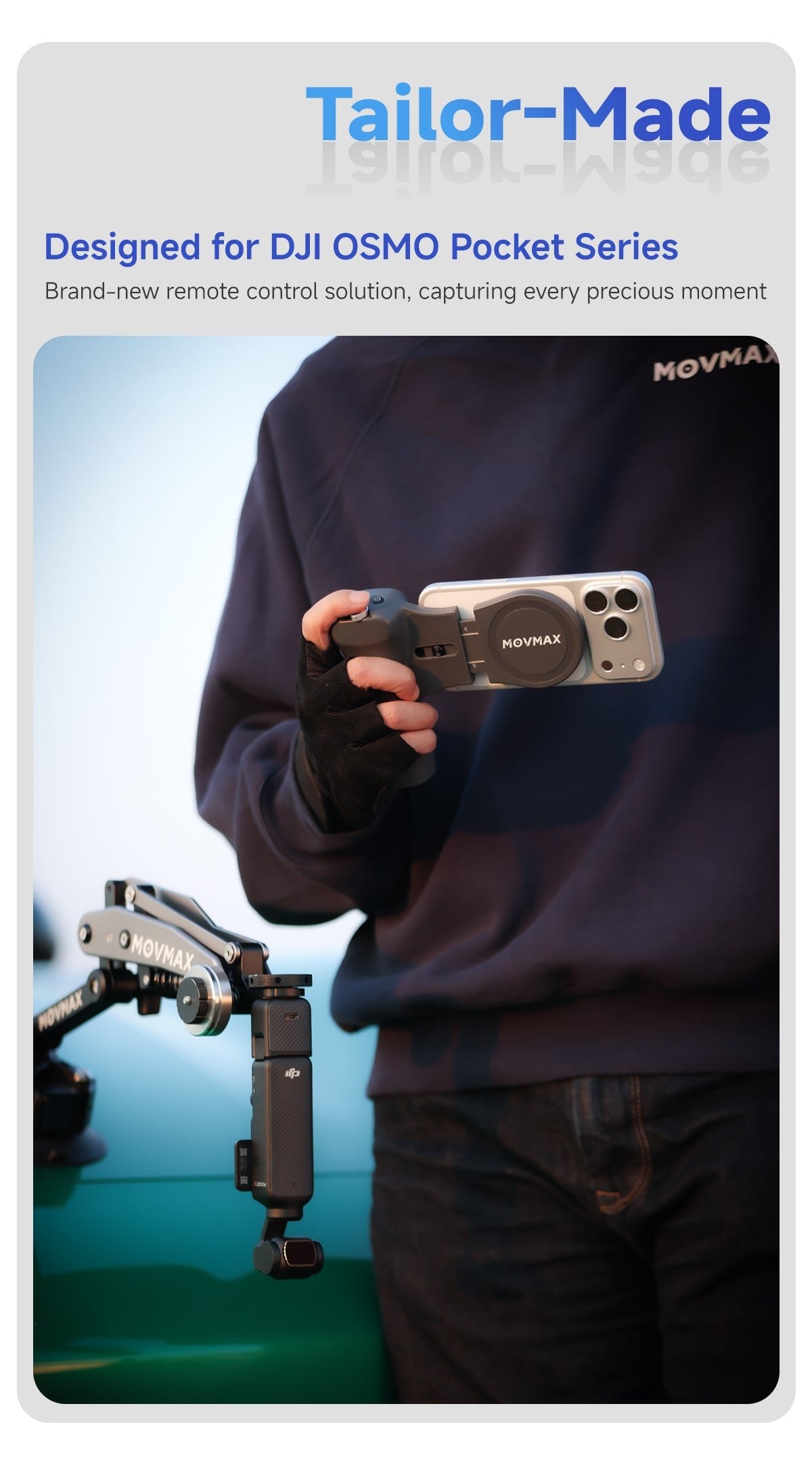 Designed for the DJI Osmo Pocket series