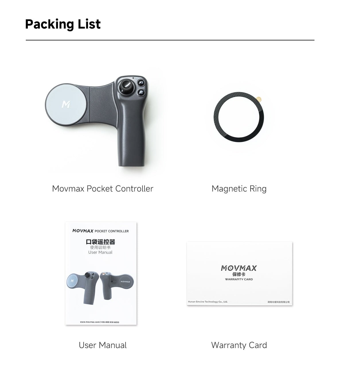 Package contents