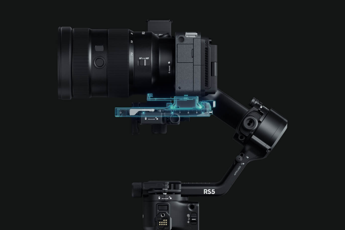 DJI RS 5 – Quickly switch to vertical