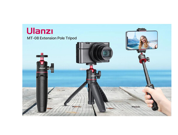 Ulanzi MT-08 použití jako stativ a selfie tyč