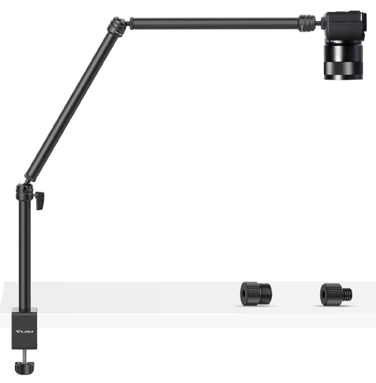 VIJIM LS08 C-clamp Flexible Overhead Camera Mount Desk Stand