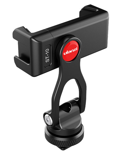 Ulanzi ST-10 Metal Phone Holder with Cold Shoe