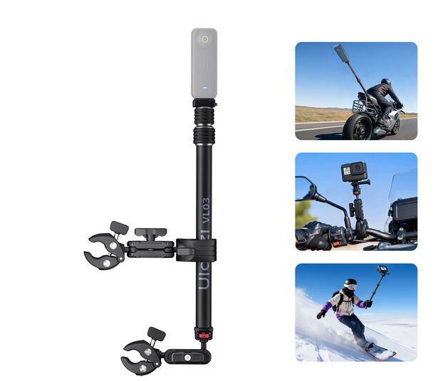 Ulanzi VL03 Motorcycle Invisible Selfie Stick Holder
