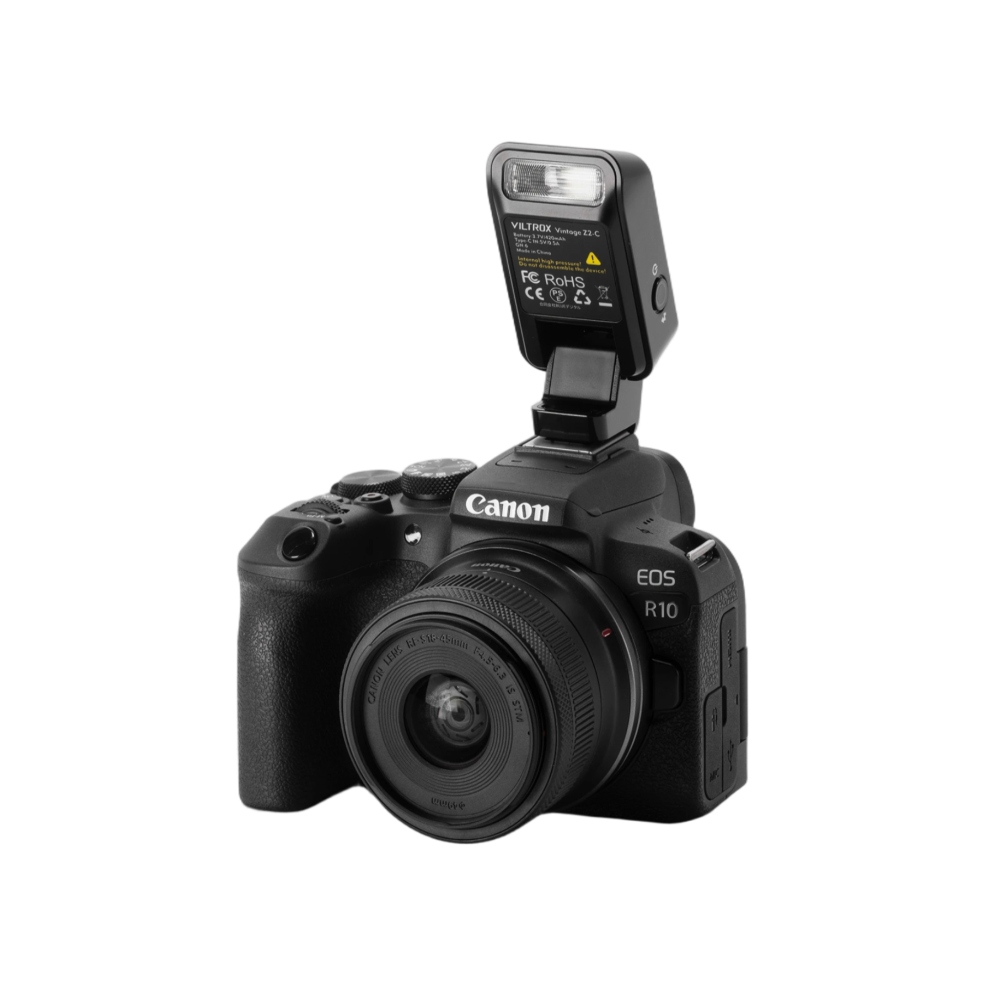 Viltrox Vintage Z2-C mounted on a Canon camera