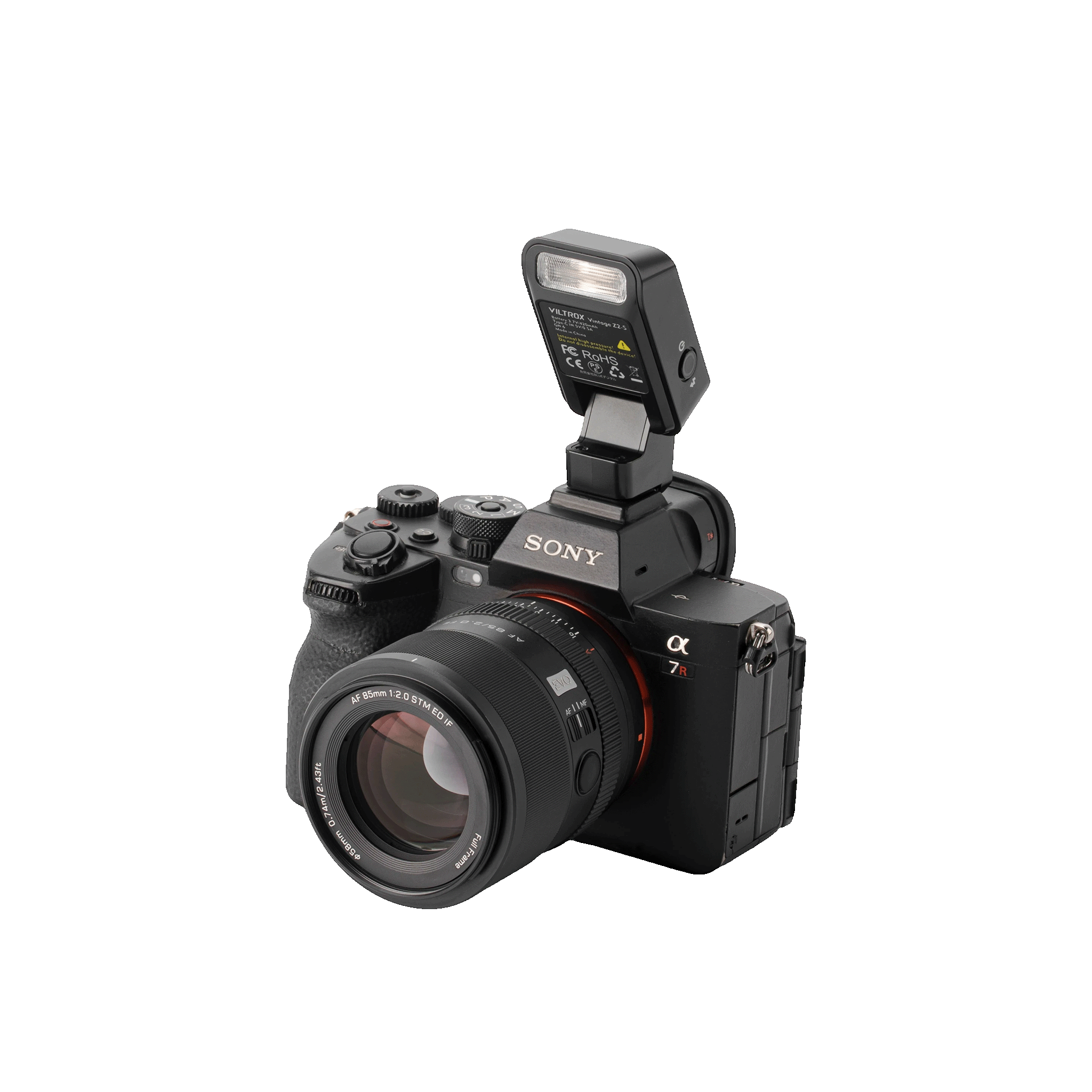 Viltrox Vintage Z2-S on a Sony camera