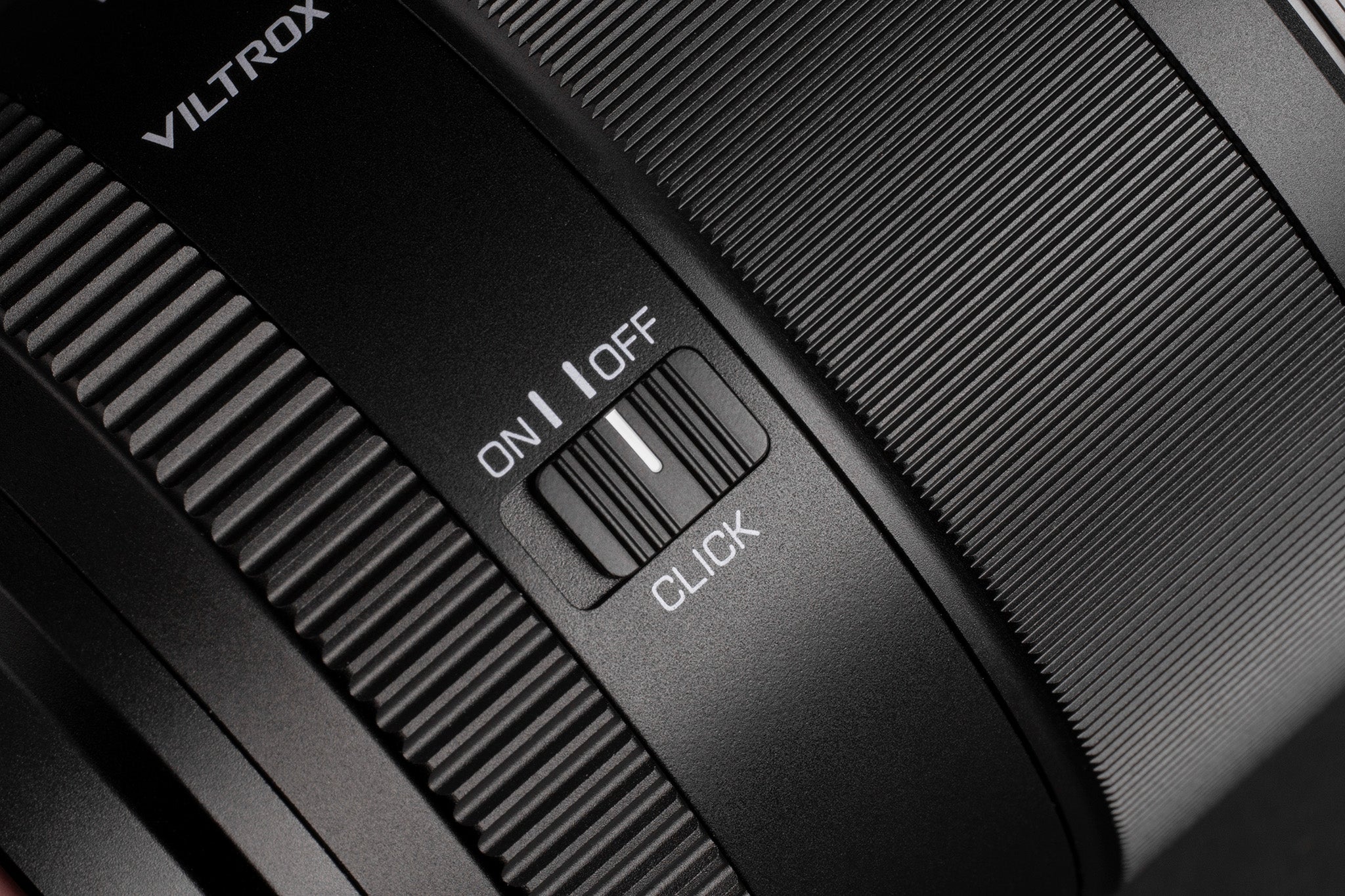 Aperture click switch detail