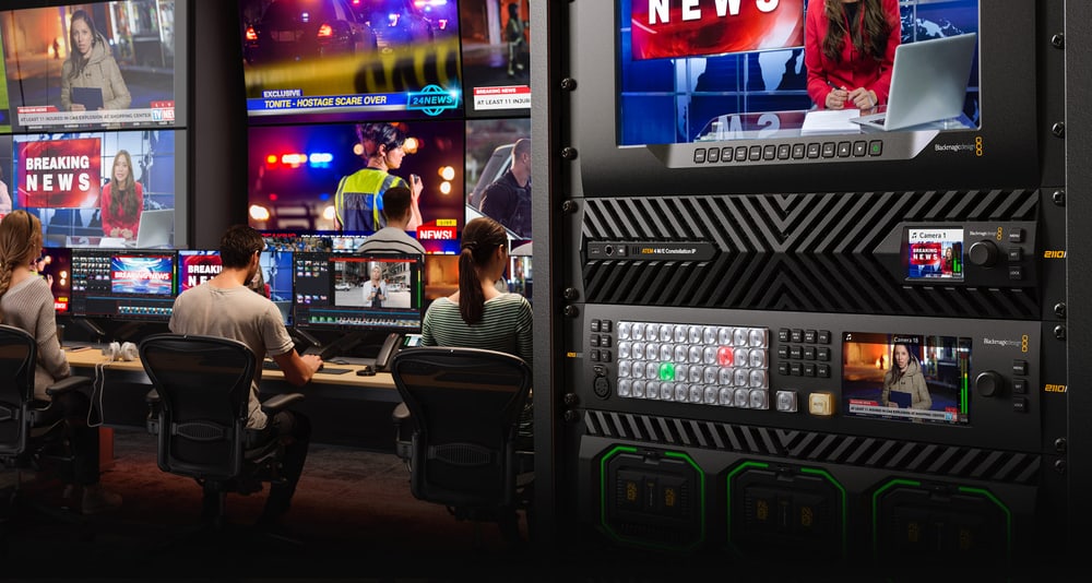 ATEM 4 M/E Constellation IP – Standards conversion on every input