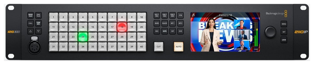 ATEM Monitoring Rack Panel 40 – Switcher control from the rack