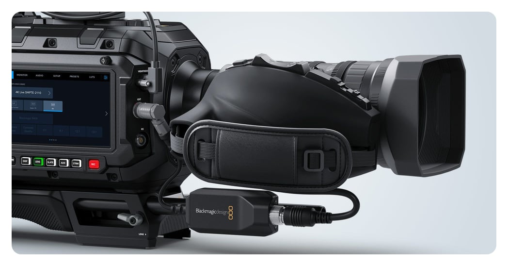Blackmagic URSA Cine B4 Adapter Cable – Connecting camera and lens