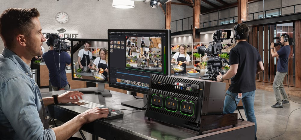 Blackmagic Design Media Dock Ultra – For live production and replay