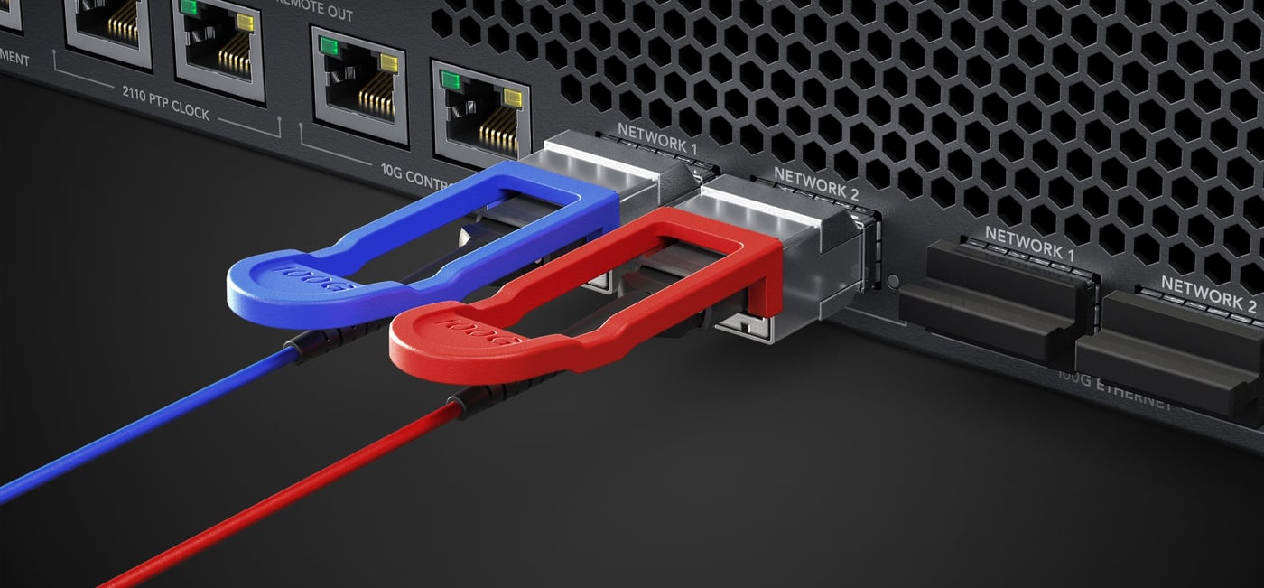 HyperDeck ISO Recorder 100G – Redundant SMPTE 2110 over two 100G ports