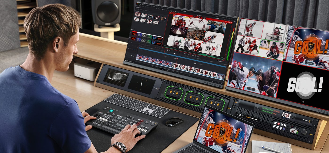 HyperDeck ISO Recorder 100G – Live replay in DaVinci Resolve