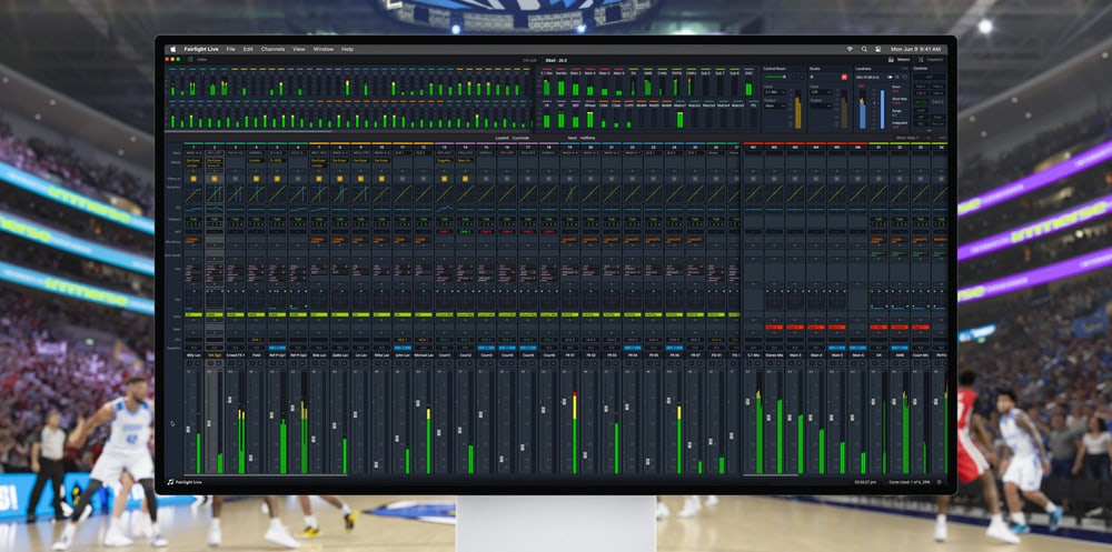 ATEM 4 M/E Constellation IP Plus – Fairlight Live and talkback