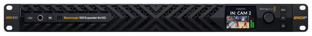 Blackmagic SDI Expander 8x12G – Monitoring right at the rack