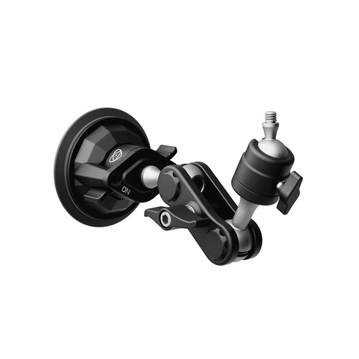 Front view of Atomos ATOMSCM001 suction clamp mount